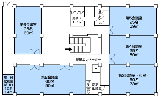 施設概要2F 画像:施設概要2F