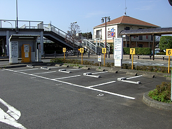 石岡駅東口交通広場駐車場02 画像:石岡駅東口交通広場駐車場02