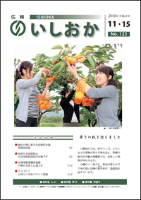 画像：広報いしおか2010年11月15日号-No.123-