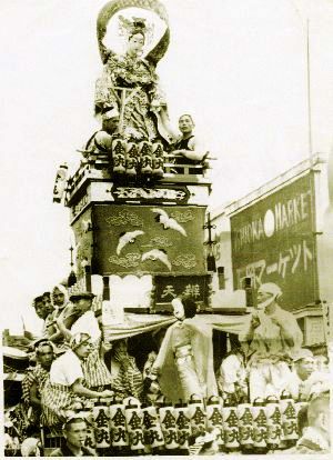 画像：金丸町の山車