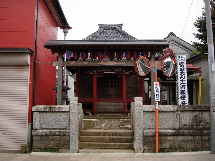 画像:富田北向観音堂