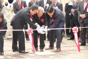 20160330石岡駅式典（交通安全祈願）