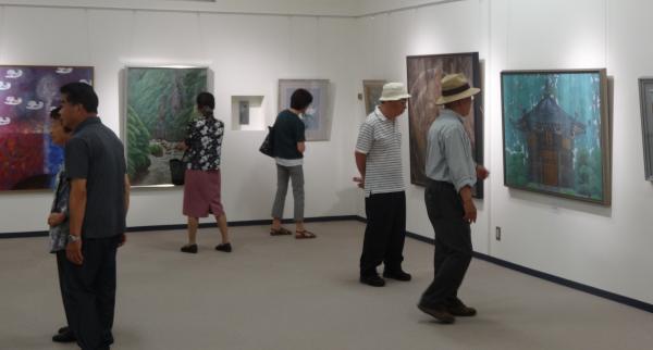 石岡アート協会展（H28八郷美術展写真）