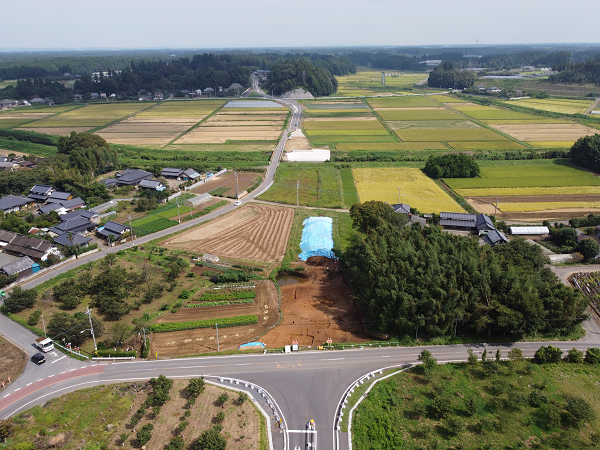 ドローンパイロット日記（小井戸地内遺跡）