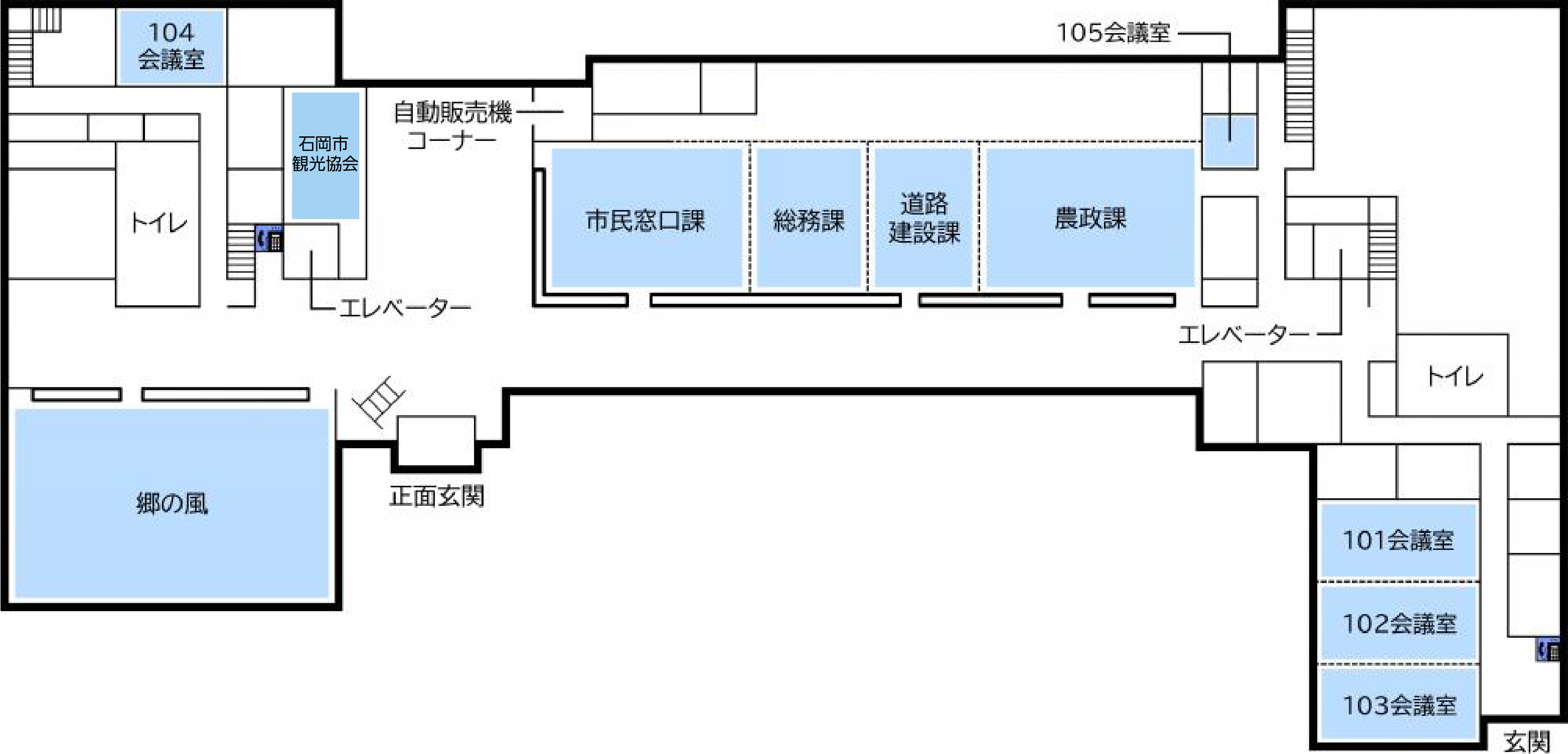 支所フロアマップ1階（00513更新）