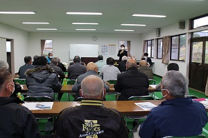 関川地区区長会（市長と語ろう会R4.11.26）