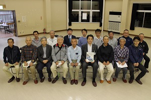 園部地区区長会（市長と語ろう会R4.10.8)