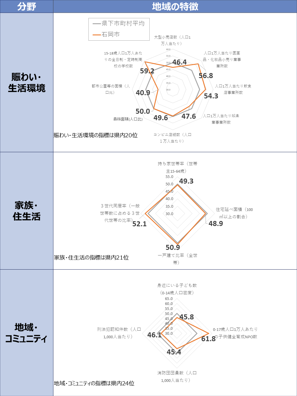 レーダーチャート1