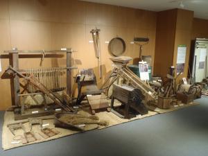 画像:石岡市農村資料室展示風景