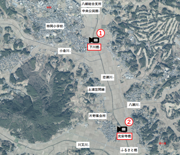 01河川監視カメラ位置図