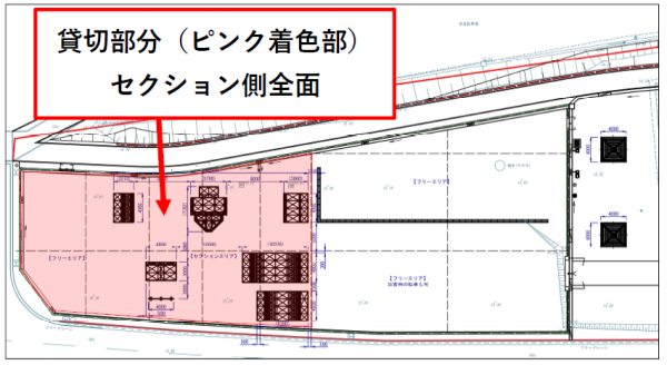 貸し切り場所600