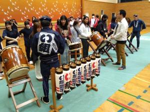 国際交流（お囃子）