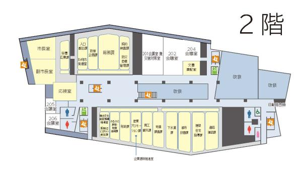 2階フロアマップ