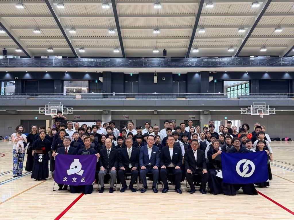 剣道交流会集合写真