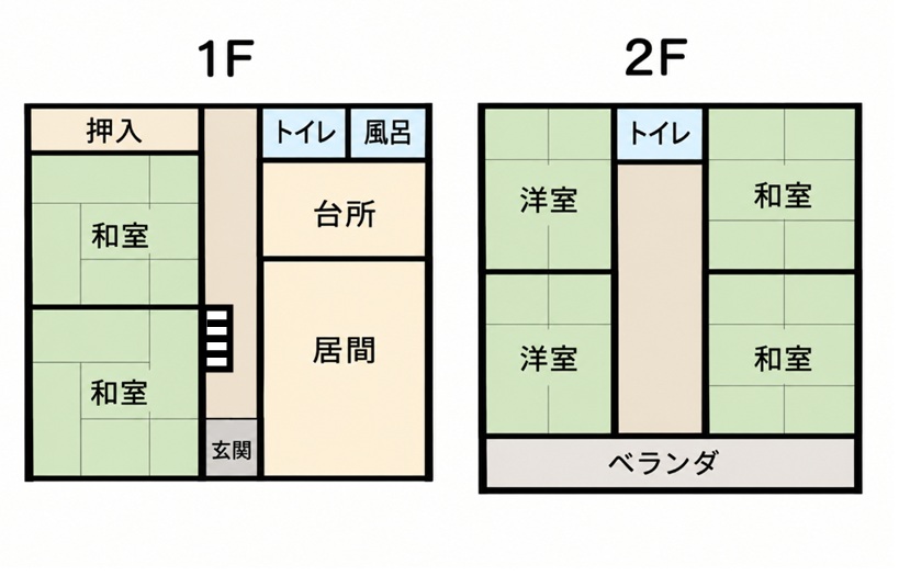 67間取り
